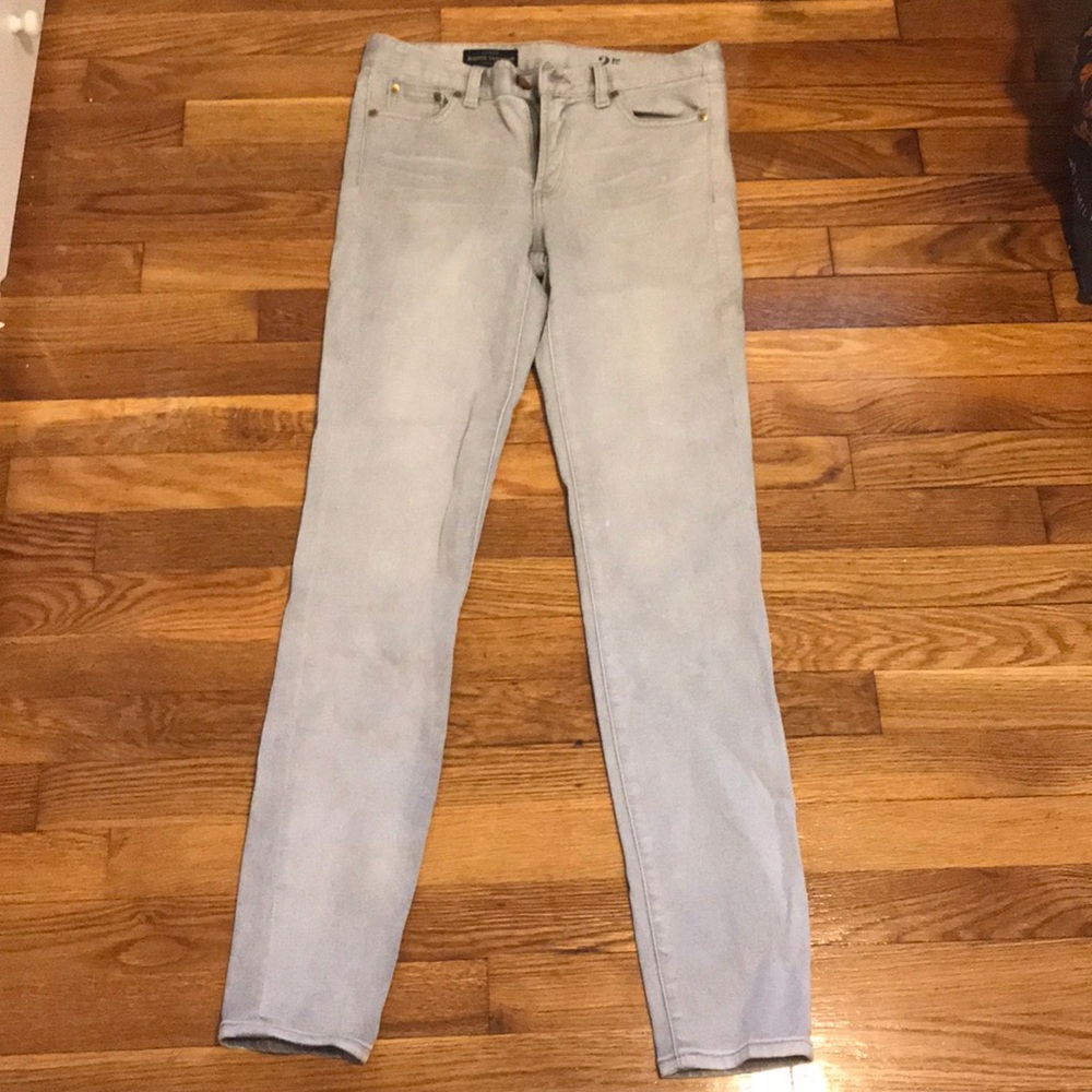 JCrew Midrise Toothpick Jeans